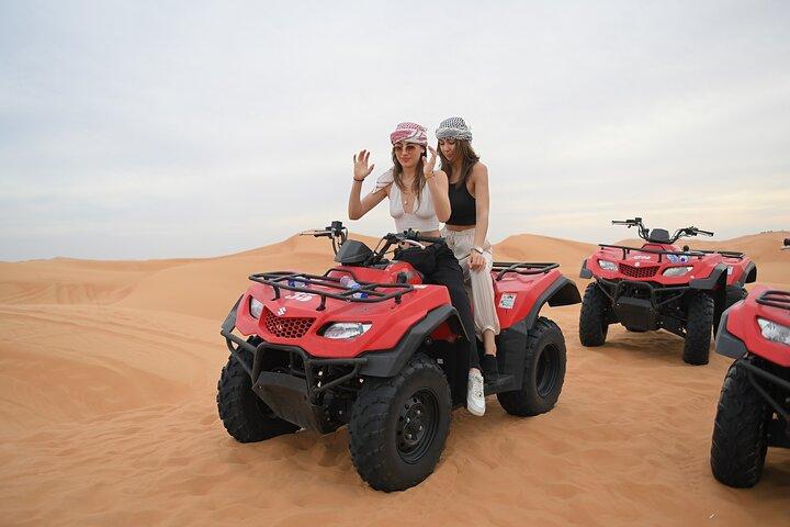Morning Red Dunes Desert Safari – 4 Hours of Adventure from Dubai