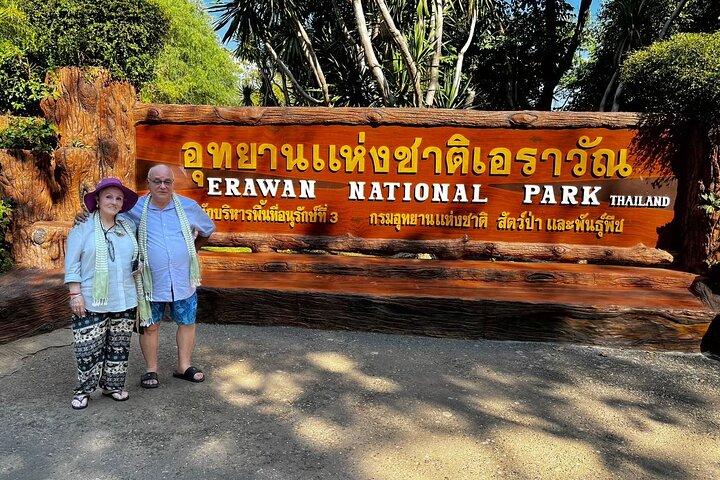 Floating & Railway Markets and Erawan Waterfall [Optional Luxury]