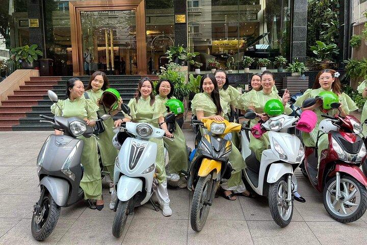 Afternoon Saigon Unseen Adventure by Scooter |Opt: Ao Dai Riders