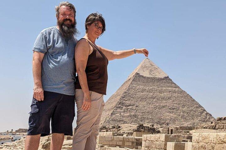 Giza Pyramids ,Sakkara,Memphis City&Sound Light Show Private Tour