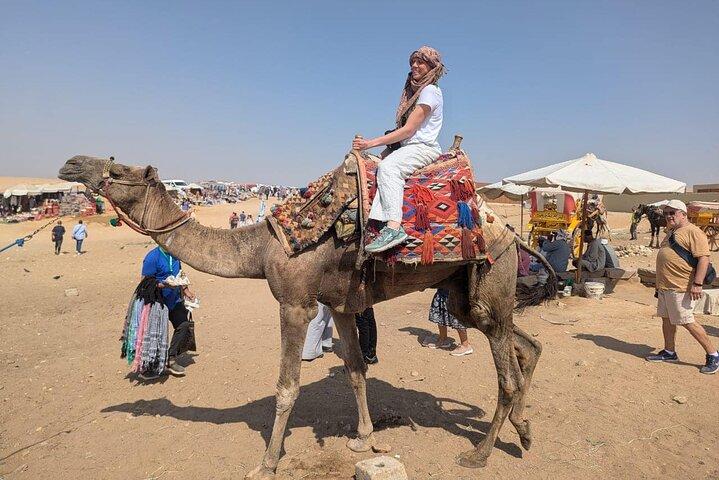 Top Rated Giza Pyramids,Sphinx,Camel ride,lunch & inside pyramids