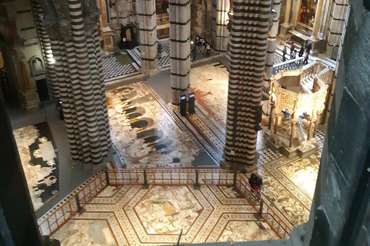 Siena Cathedral: shrine of treasures.