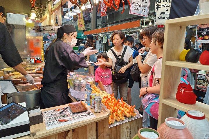 Osaka Kuromon Market&Takoyaki Cooking Experience PRIVATE Tour