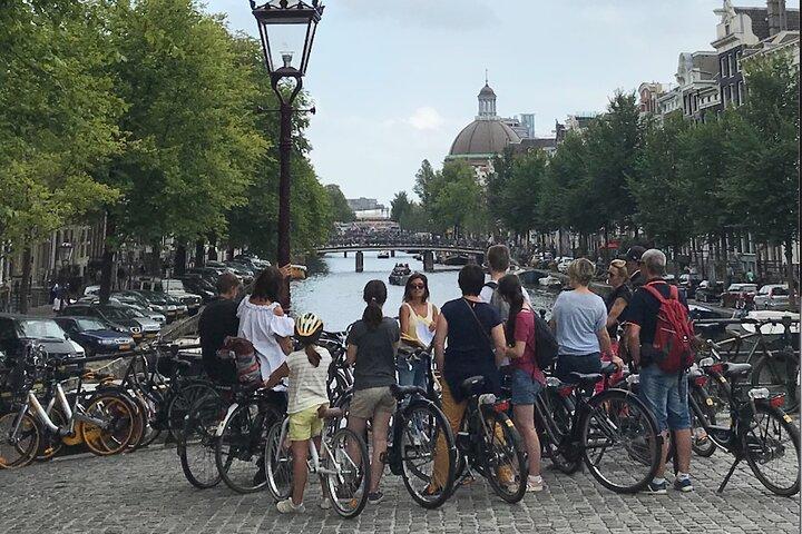 Explore Amsterdam by Bike in the Company of a French Local Guide