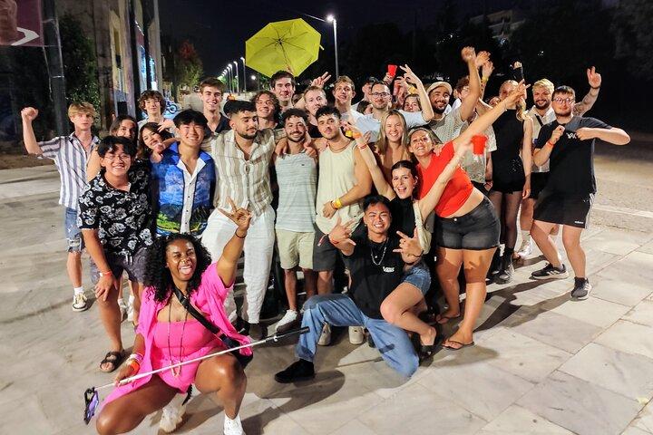 Athens Party Pub Crawl w/ 1-hour Open Bar & VIP Nightclub Access
