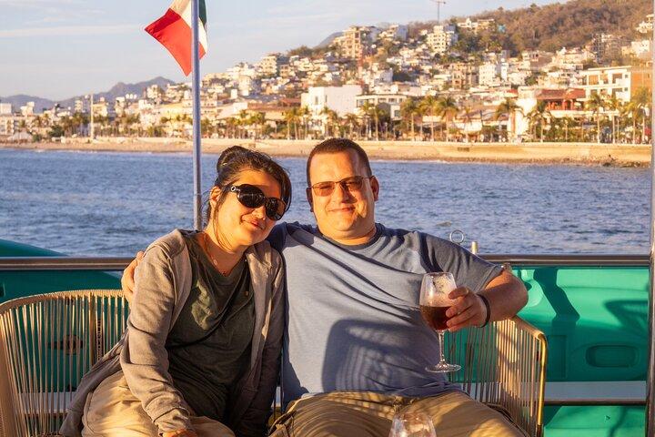 Puerto Vallarta Sunset Catamaran with Open Bar & Saxophone