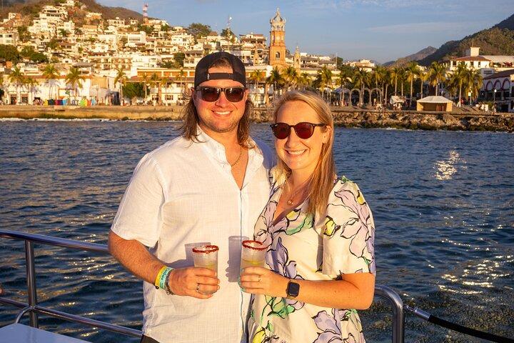 Puerto Vallarta Sunset Catamaran with Open Bar & Saxophone