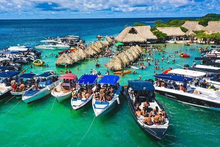 Cartagena 5 Island Hop Tour: Lunch, Snorkel, Beach Clubs, & More