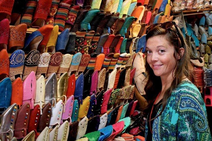 culture tour of Marrakech Jewish quarter Bahia palace, and Kasbah
