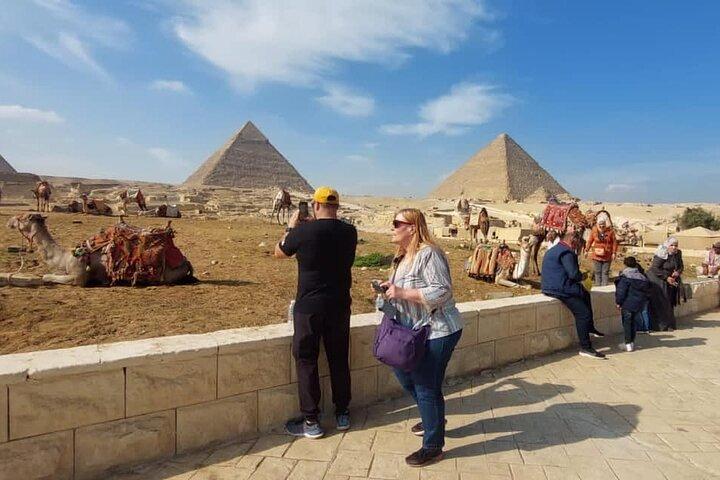 Private Tour Giza Pyramids ,Egyptian Museum,Mosque & Felucca Boat