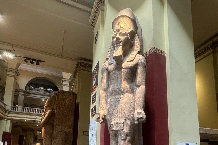Private Tour Giza Pyramids ,Egyptian Museum,Mosque & Felucca Boat