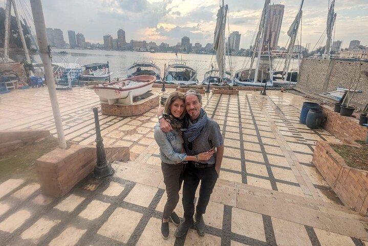 Private Tour Giza Pyramids ,Egyptian Museum,Mosque & Felucca Boat