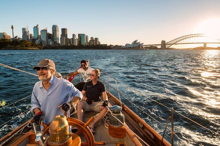 Sydney Harbour: Hands-On Sailing Experience on Luxury Yacht