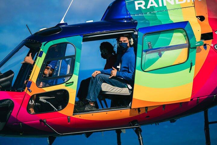 Kona Coast Hualalai Volcano-60Min Helicopter Tour-Door Off or On