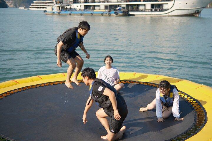 Halong & Lan Ha Bay Luxury Day Cruise with Lunch & Waterslide