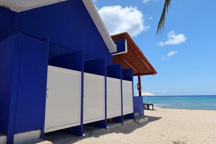 All-inclusive entrance to Palm Beach in Cozumel
