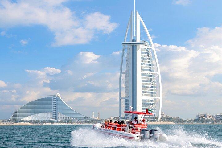 Dubai Speedboat: Cruise Atlantis, Marina & Burj Al Arab Tour