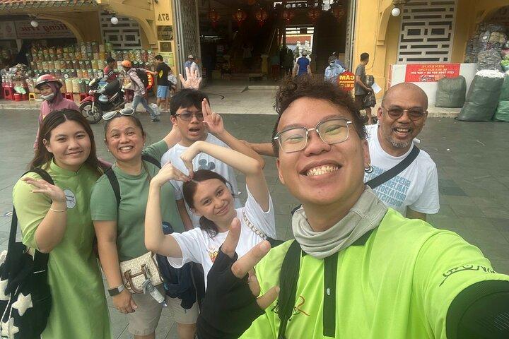 Saigon Morning City Historical Scooter Tour w Ao Dai Rider option