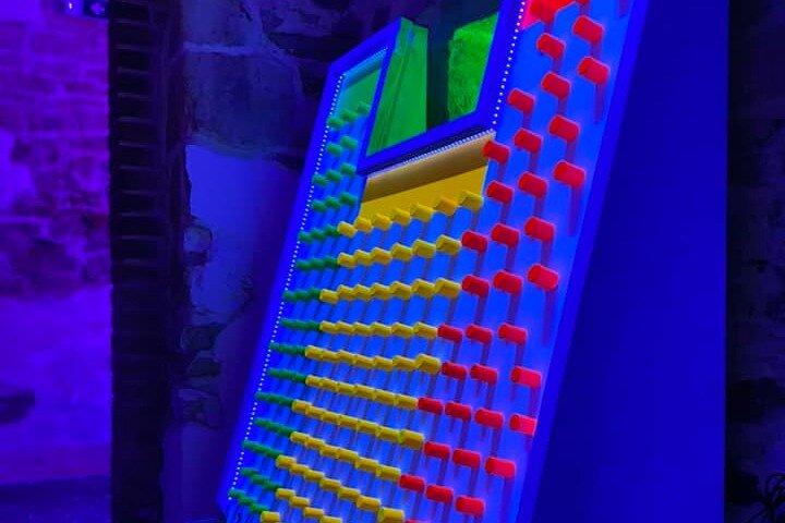 Prague Black Light Mini Golf Admission Ticket