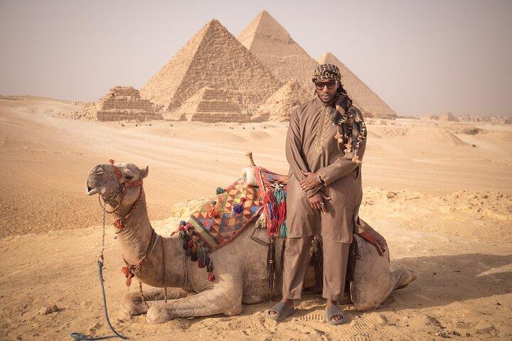 Day Tour To Giza Pyramids old Egyptian Museum and Khan Khalili