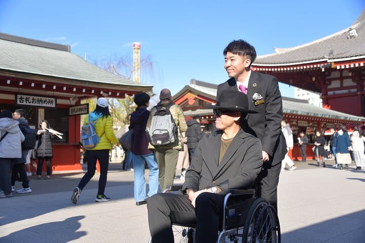 Full Day Private Tokyo Tour for Wheelchair Users by Private Car