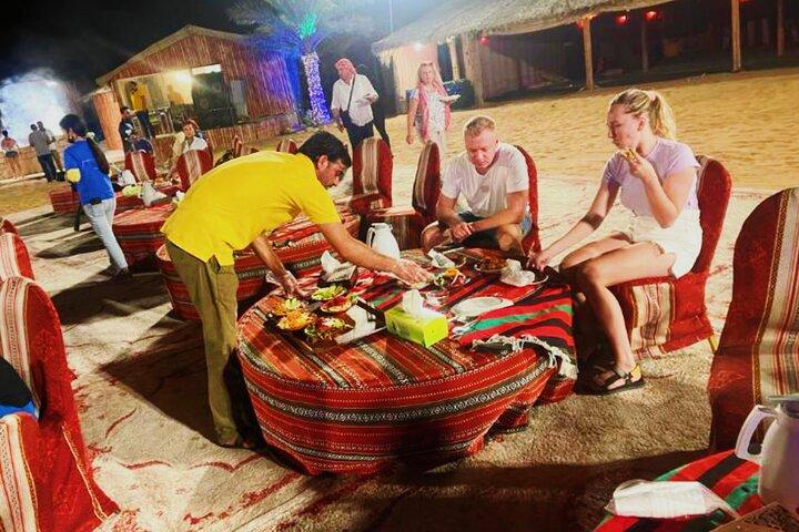 Dubai Desert Safari Experience BBQ Dinner,Camel Ride, Quad Biking