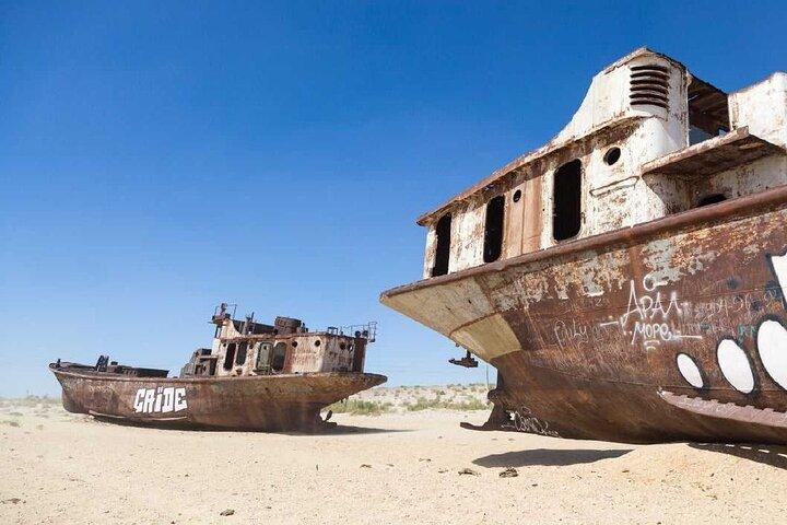 Daytrip From Khiva to Aral Sea Cemetery Of Ships . All In One