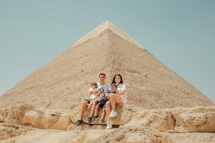 Giza Pyramids Half Day Tour with Sphinx and Hotel Pickup