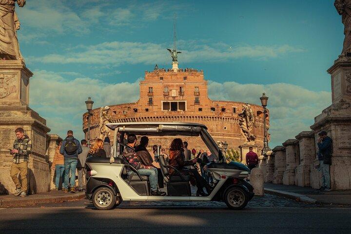 Rome by Night Private Golf Cart Tour-3 Hours