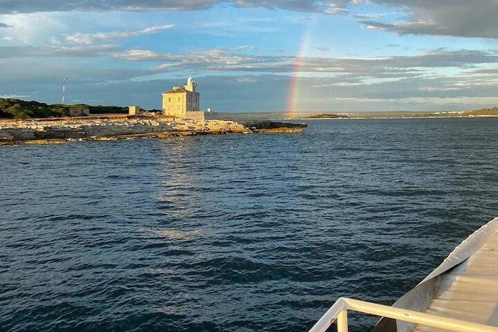 Dolphin & Sunset tour with Brijuni panorama and dinner