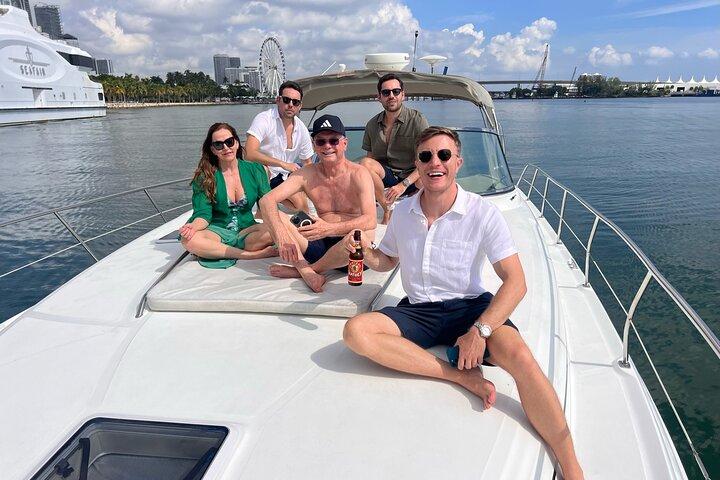 Miami Boat Rental for Day or Sunset Cruise with Captain