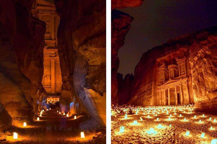 Petra by Day & Petra by Night Tour from Amman