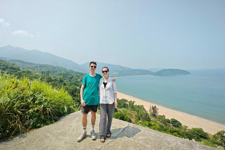Hue: Private Car to Hoi An via Hai Van Pass & Golden Bridge