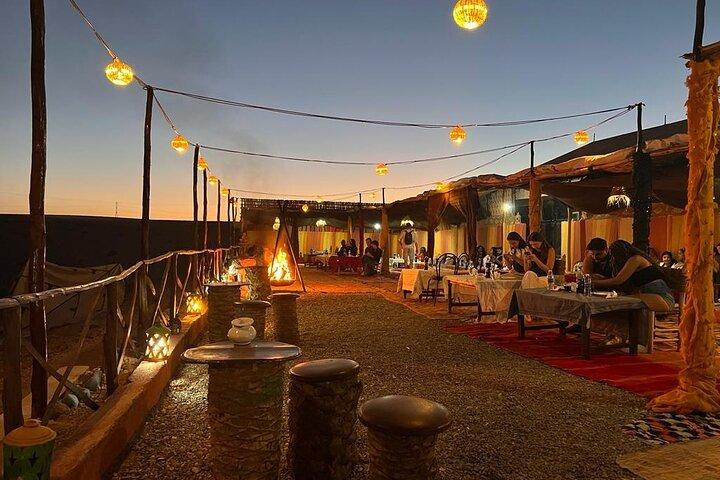 Explore Agafay Desert: Buggy & Camel Rides with Dinner Show