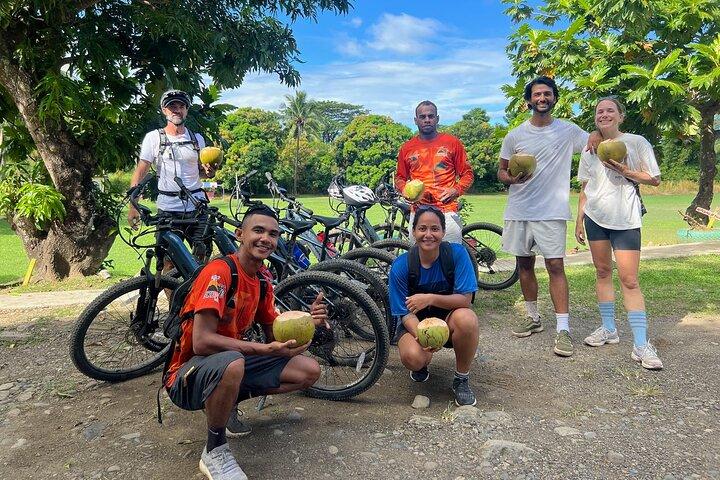 Nadi E-Bike Adventure: Discover Fiji's Hidden Sugarcane Farmland