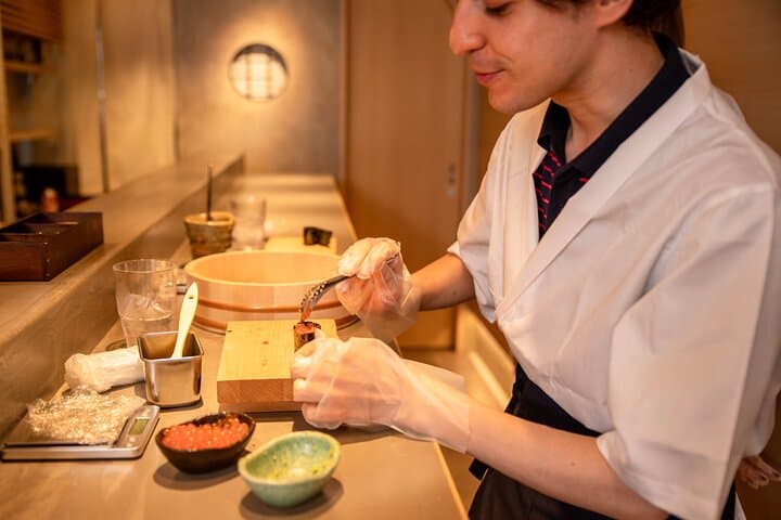 Sushi Making & Sake Tasting at a Michelin-Listed Hidden Gem