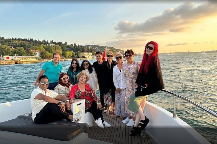 Luxury Sunset Yacht Cruise on the Bosphorus – Refresh & Relax
