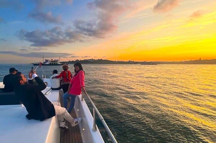 Luxury Sunset Yacht Cruise on the Bosphorus – Refresh & Relax