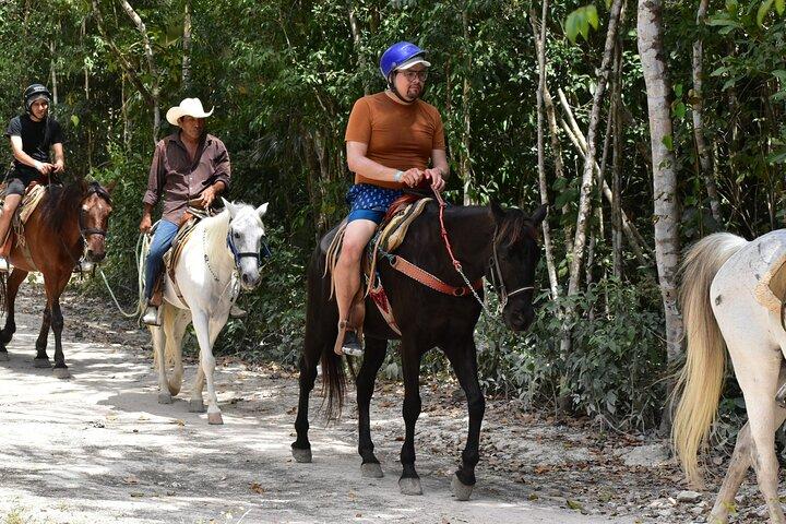 Tour Nature on horseback and cenote