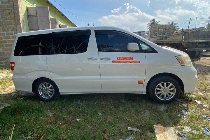 Airport Taxi and Hotel Transfer Service in Zanzibar