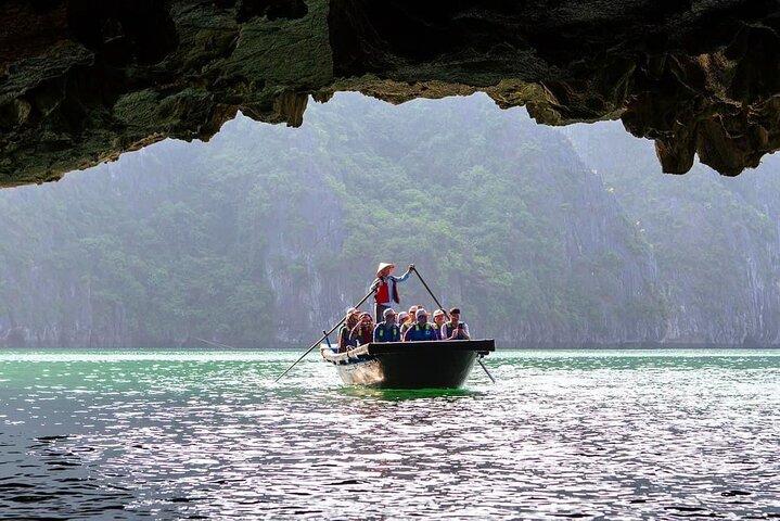 From Hanoi: Private Halong Bay Day Trip with Cave & Island