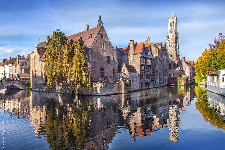 Brussels: Tour Bruges & Ghent with Cruise + Chocolate visit