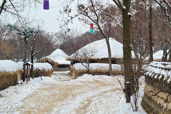 Timeless Fusion: Korean Folk Village, Fortress, Starfield Library