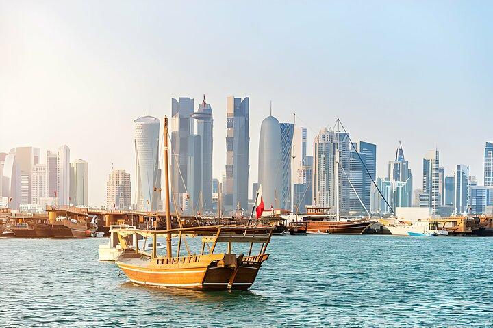 2 Hours Private Dhow Boat Cruise of Doha