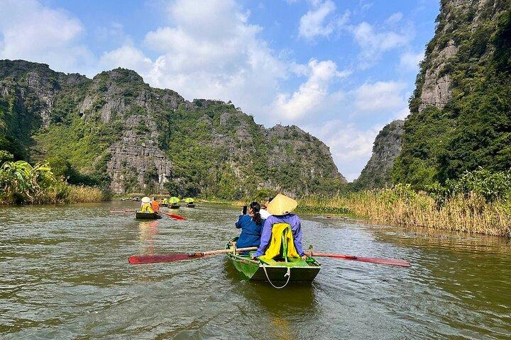 Day Trip from Hanoi: Explore Hoa Lu Temples & Tam Coc Boat Tour