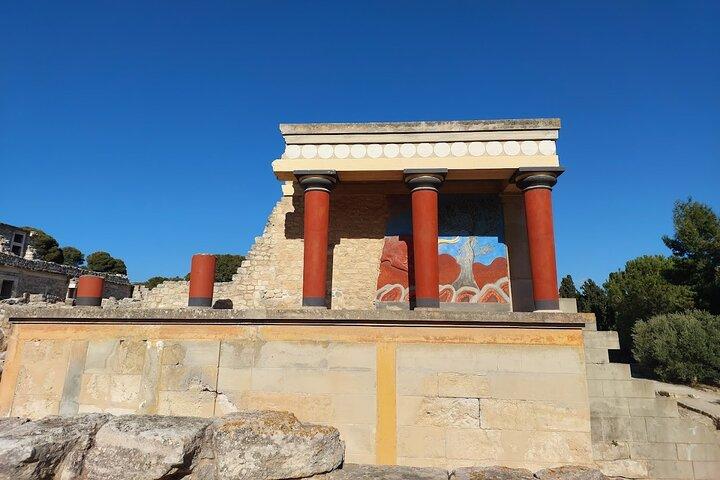 Knossos Palace and/or Zeus Cave + Olive Mill | Local & Private