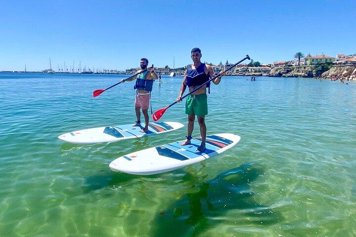 Stand Up Paddle Boarding Lesson of Cascais Bay