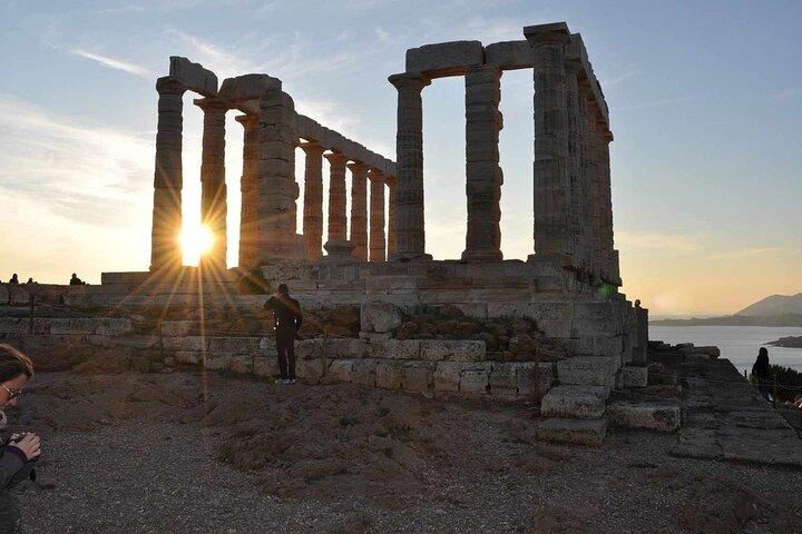 Cape Sounio and Temple Poseidon Tour with Swimming