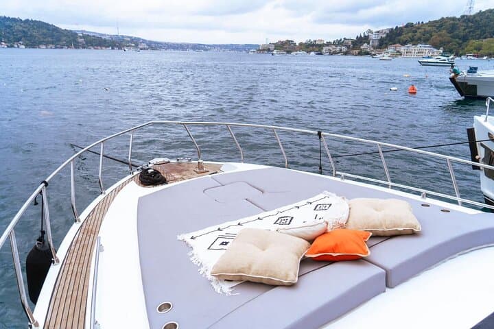 Istanbul: Private Bosphorus Yacht Tour with Snacks