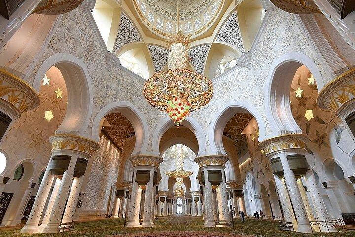 Private Abu Dhabi City Tour with Ferrari World Tickets Combo